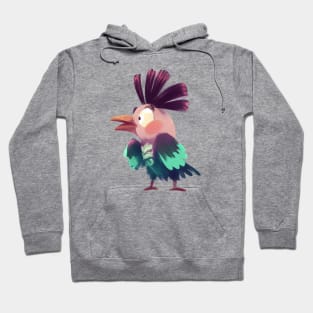 Cute Cuckoo Drawing Hoodie